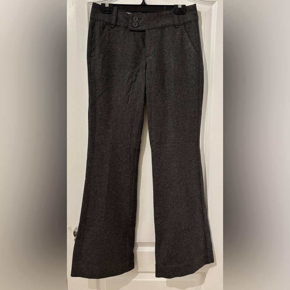 Jacob Dark Gray Wool Blend Pants